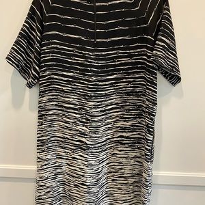 Vince 100% silk Shift Dress with pockets Large